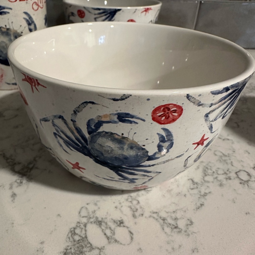 Blue Crab Bowl & Mug Set - Picture 3 of 6